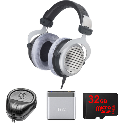 BeyerDynamic DT 990 Premium Headphones 600 OHM - 483966 w/ FiiO Amp. Bundle
