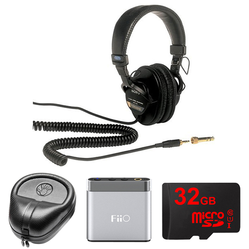 Sony Professional Headphones - MDR7506 w/ FiiO A1 Amp. Bundle