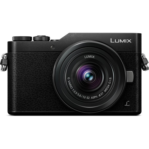 Panasonic LUMIX GX850 4K Mirrorless 16MP Black Digital Camera w/ 12-32mm MEGA O.I.S. Lens