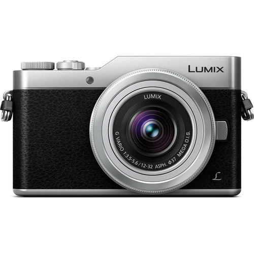 Panasonic LUMIX GX850 4K Mirrorless 16MP Silver Digital Camera w/ 12-32mm MEGA O.I.S. Lens