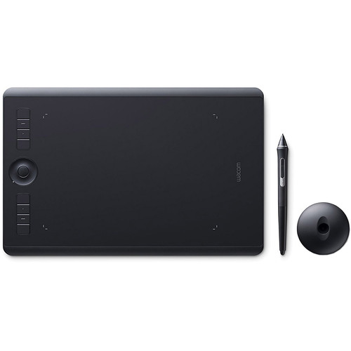Wacom Intuos Pro Medium Creative Pen Tablet, Black - PTH660