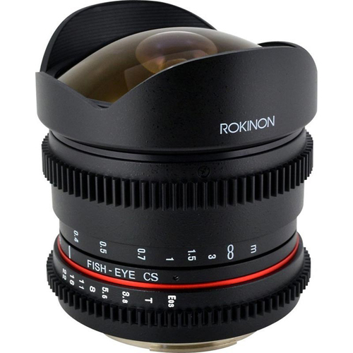 Rokinon 8mm T3.8 Ultra Wide Fisheye Lens for Sony E-Mount - OPEN BOX