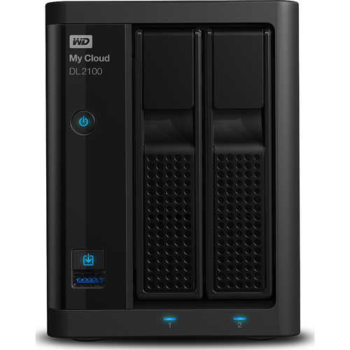 WD My Cloud Business Series DL2100 Diskless 2-Bay NAS HD w/ Intel - OPEN BOX