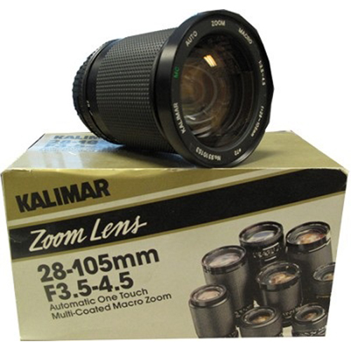 Kalimar 28-105 Zoom Manual Focus for Pentax (U) Screw Mount - OPEN BOX