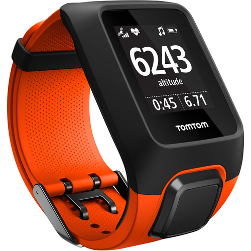 TomTom Adventurer GPS Outdoor Cardio Watch w/ MP3 Player and Bluetooth - Orange