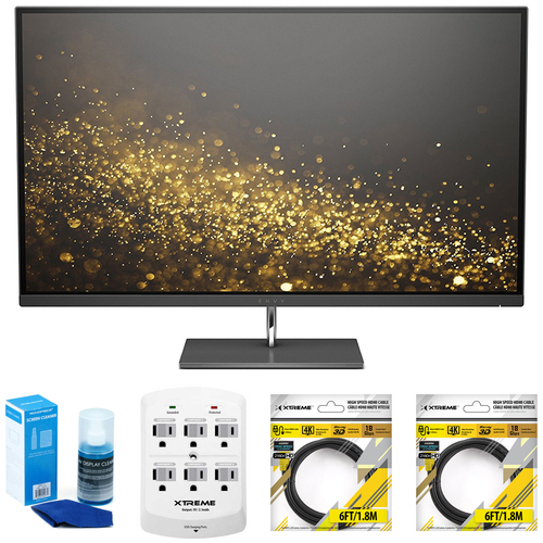Hewlett Packard ENVY 27 27` LED 4K Ulta High Definition IPS Backlit Monitor w/ Accessory Kit