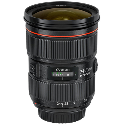 Canon EF 24-70mm f/2.8L II USM L-Series Standard Zoom Lens (5175B002) - Black