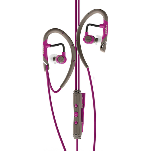 Klipsch IMAGE A5i Sport In-Ear Headphones with 3-Button Mic/Remote Magenta - OPEN BOX