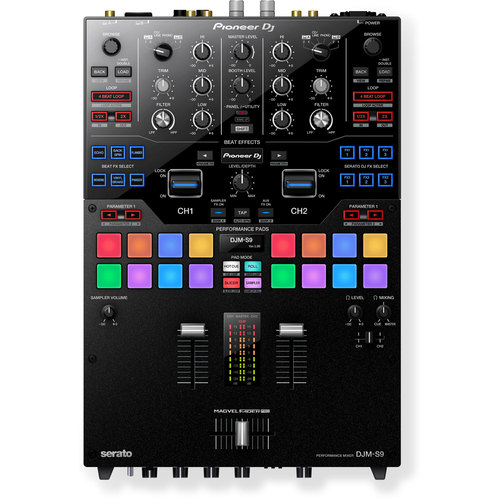 Pioneer DJM-S9 Professional 2-Channel Battle Mixer - Black