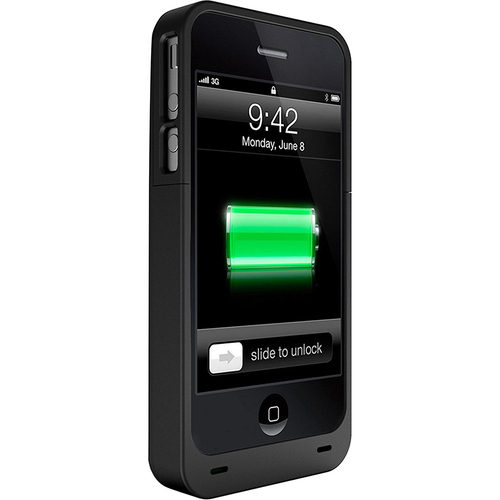 uNu Power DX PLUS External Protective Battery Case - iPhone 4S & 4 (Blk) - OPEN BOX