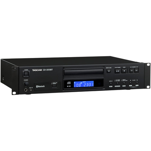 Tascam CD-200BT Professional CD Player and 8-Way Bluetooth Receiver