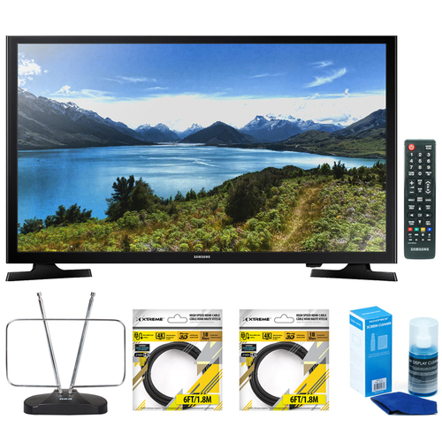 Samsung 32-Inch 720p 60Hz Smart LED TV UN32J4500 with Accessories Bundle