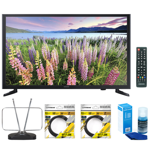 Samsung 32-Inch Full HD 1080p LED HDTV UN32J5003 with Accessories Bundle