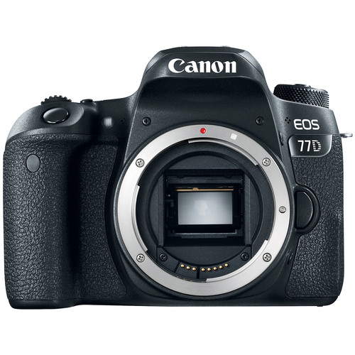 Canon EOS 77D 24.2 MP CMOS (APS-C) Digital SLR Camera with Wi-Fi & Bluetooth (Body)