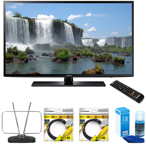 Samsung 65` Full HD 1080p 120hz Smart LED HDTV UN65J6200 w/ Accessories Bundle
