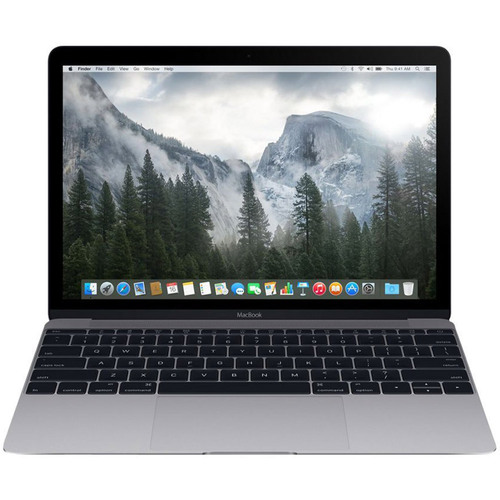 Apple MacBook MJY42LL/A 12` Laptop with Retina Display 512GB, Space Gray (Refurbished)