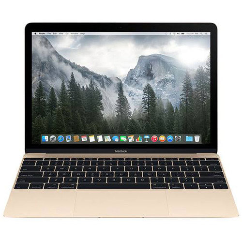Apple MacBook MK4N2LL/A 12` Laptop with Retina Display 512 GB, Gold Refurbished