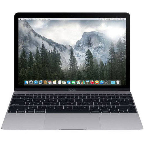 Apple MacBook MJY32LL/A 12` Laptop with Retina Display 256 GB, Space Gray Refurbished
