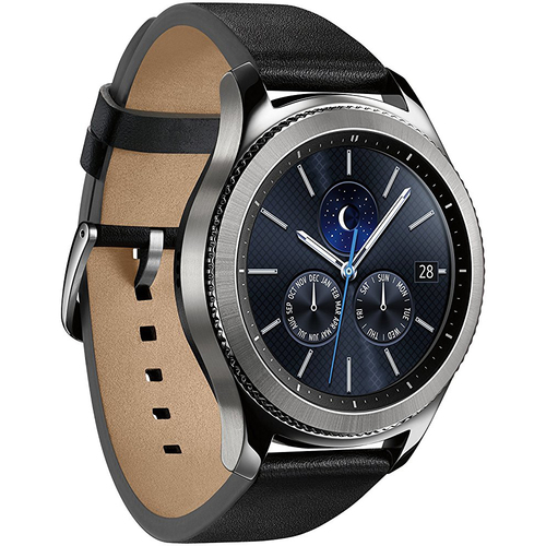 Samsung Gear S3 Classic Bluetooth Watch with Built-in GPS - Silver