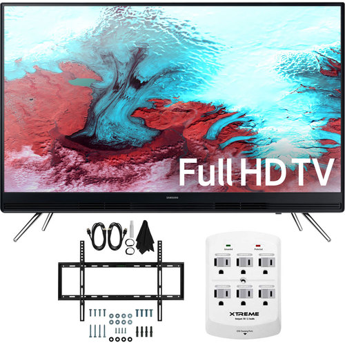 Samsung UN40K5100A - 40` Full HD 1080p LED HD TV w/ Slim Flat Wall Mount Bundle