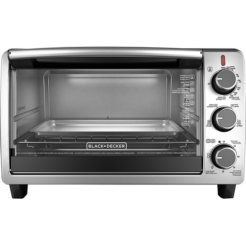 Black & Decker Stainless Steel Countertop Convection Toaster Oven