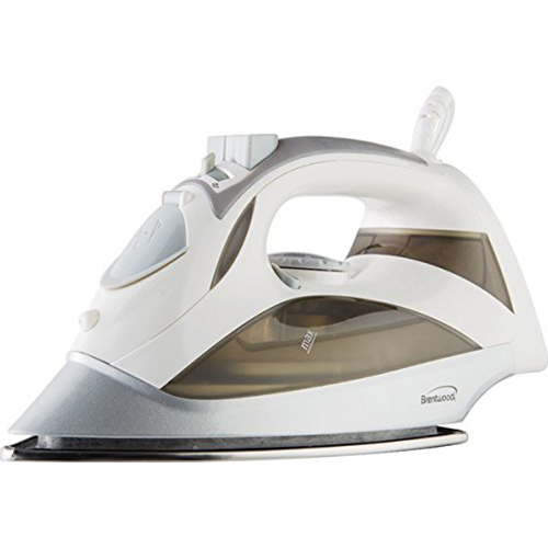 Brentwood Power Steam Iron Stainless Wht