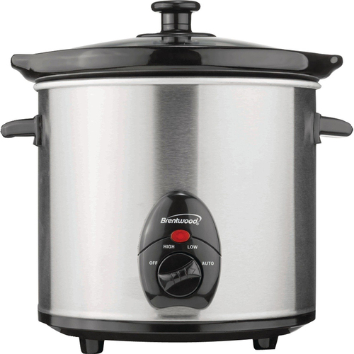 Brentwood Slow Cooker Stainless 3Qt