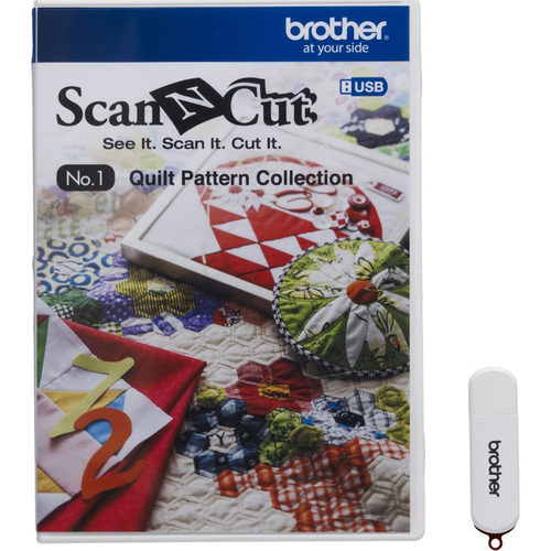 Brother USB No. 1 Quilt Pattern Collection - CAUSB1