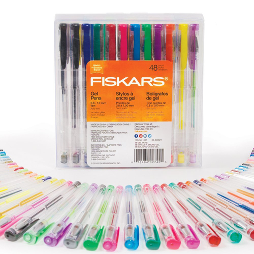 Fiskars 48-Piece Gel Pen Value Set - 12-27457097J
