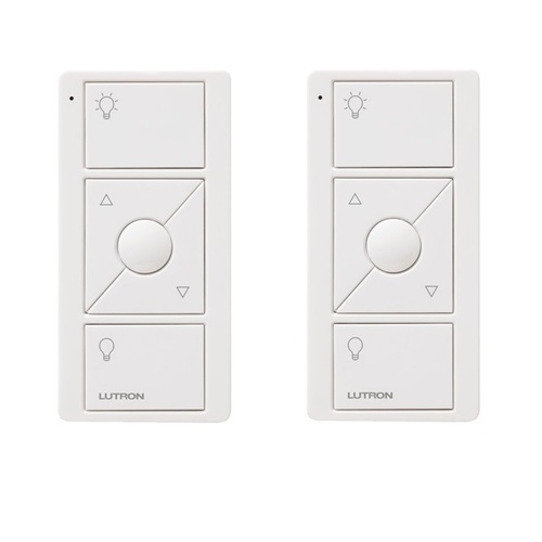 Lutron 2-Pack Pico Remote Control For Caseta Wireless Dimmers - PJ2-3BRL-WH