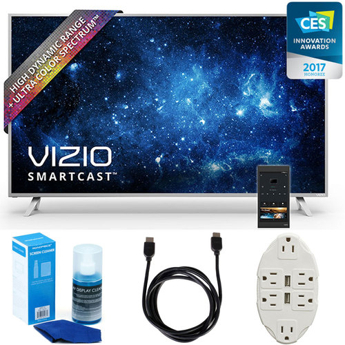 Vizio P55-C1 SmartCast 55` UHD HDR Home Theater Display TV w/ Accessory Bundle