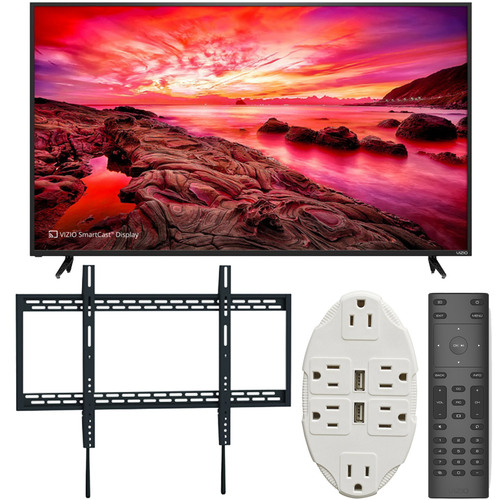 Vizio E80-E3 E-Series 80` LED SmartCast Ultra HDTV + Ultimate Wall Mount Accessory Kit