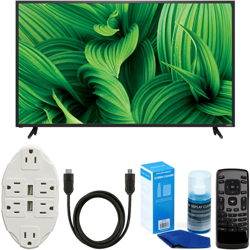 Vizio D55n-E2 D-Series 55` Full Array LED TV + USB Wall Outlet & Accessory Kit