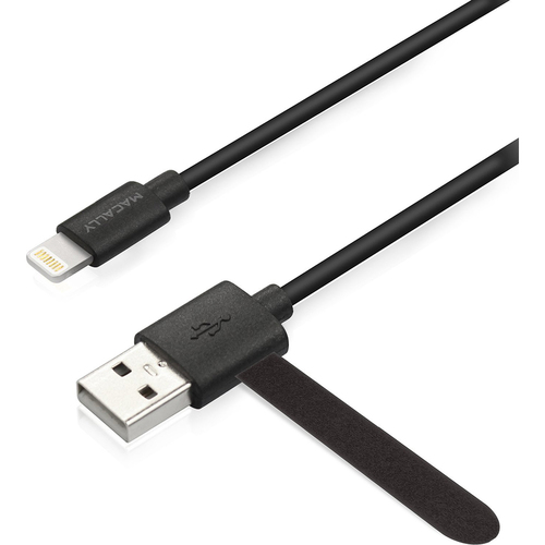 Macally 6' Lightning to USB Cable Blk