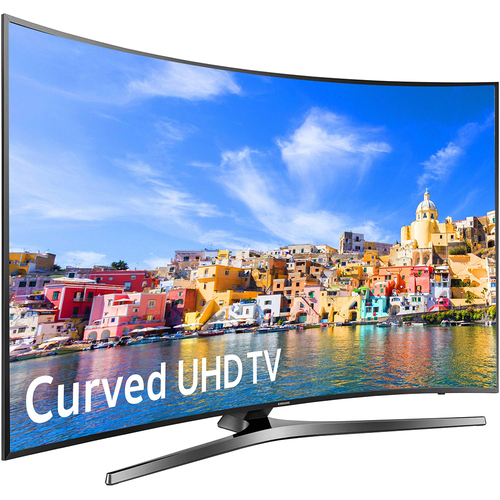 Samsung UN55KU7500 Curved 55-Inch 4K Ultra HD Smart LED TV - OPEN BOX
