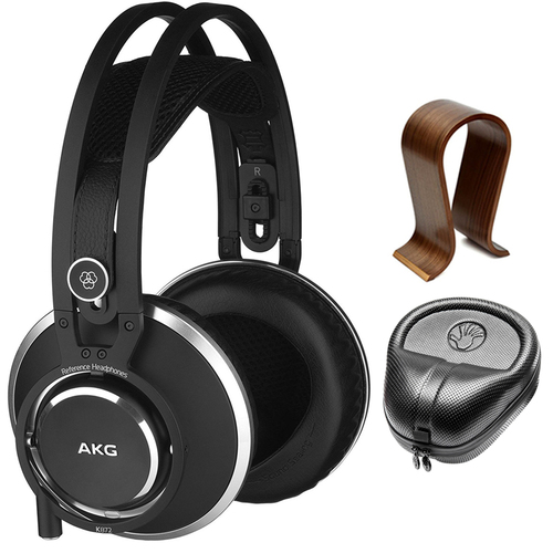 AKG Master Reference Closed-Back Studio Headphones K872 with Stand Bundle