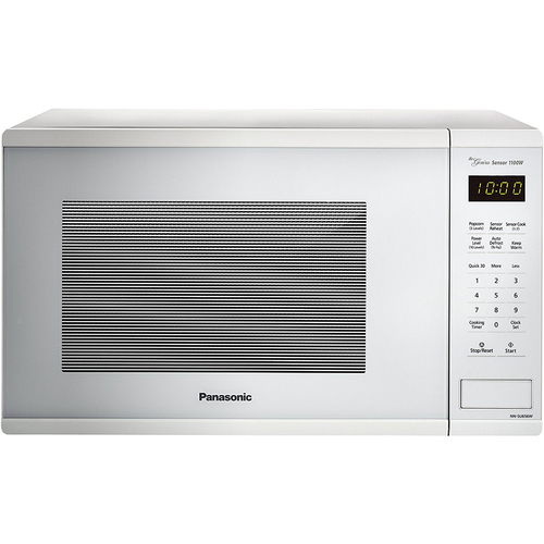 1.3 Cu. Ft. 1100W Countertop Microwave Oven in White - NN-SU656W