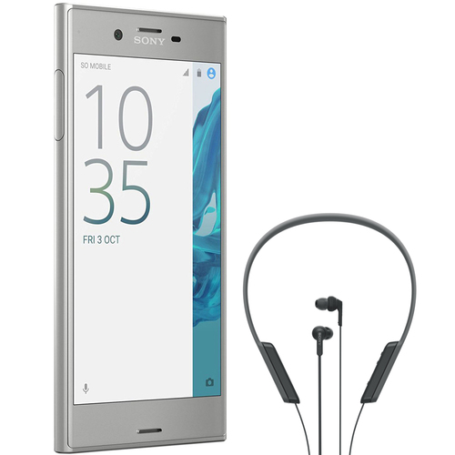 Sony Xperia XZ 5.2` Unlocked Smartphone 32GB Plat. BONUS NFC Headset