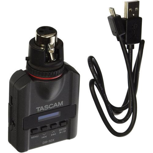Tascam DR-10X Direct-Connect Mini Linear Portable Recorder For XLR Microphones