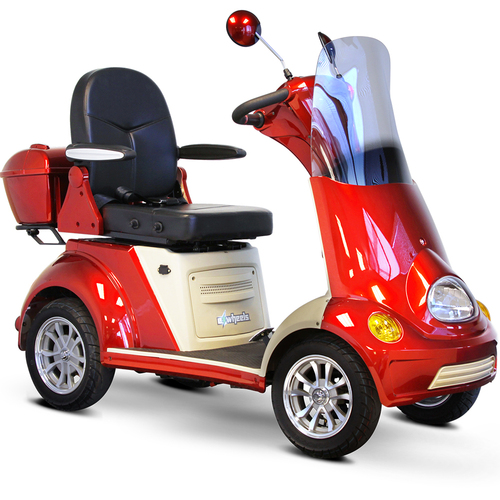 eWheels 4-Wheel Scooter - Red - EW-52