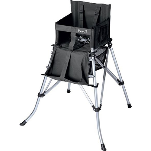 Creative Outdoor Folding Portable High Chair in Black - 810390