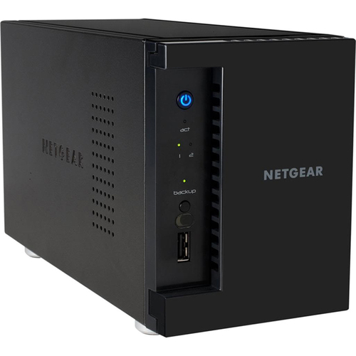 Netgear ReadyNAS 212 2-Bay Network Attached Storage for Personal Cloud - RN21200-100NES