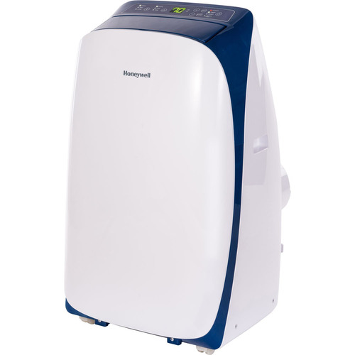 Honeywell HL14CESWB 14,000 BTU Portable Air Conditioner with Remote Control in White/Blue