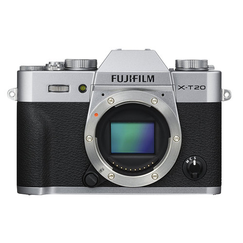 Fujifilm X-T20 Mirrorless Digital Camera Body - Silver