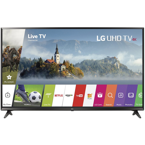 LG 49` Super UHD 4K HDR Smart LED TV 2017 Model 49UJ6300 w/Extended Warranty Kit