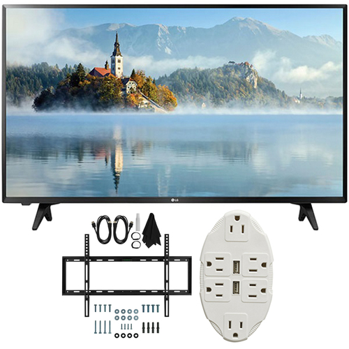LG 43 inch Full HD 1080p LED TV 2017 Model 43LJ5000 with Wall Mount Bundle