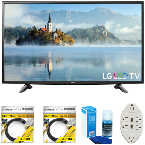 LG 49` 1080p Full HD LED TV 2017 Model 49LJ5100 with Cleaning Bundle