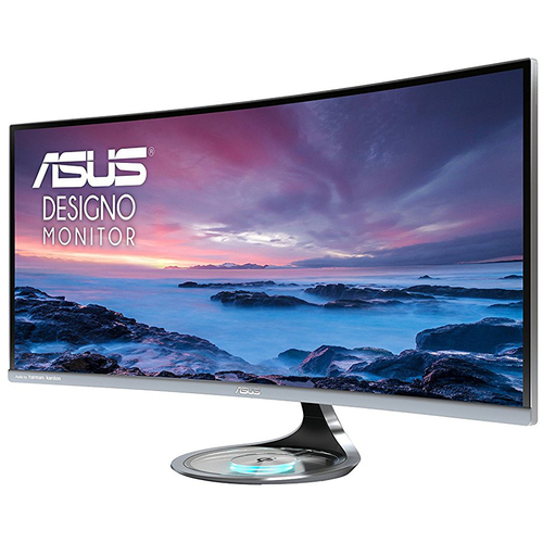 Asus 34-Inch 21:9 (3440 x 1440) Curved Ultra-wide Quad HD 100Hz Monitor - MX34VQ