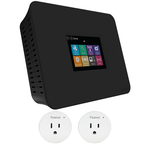 Securifi Almond + Long Range Smart Home Wifi System Router with 2x Smart Peanut Plug