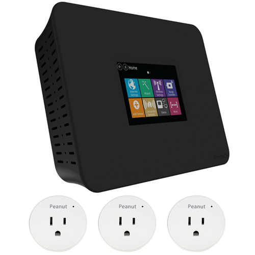 Securifi Almond + Long Range Smart Home Wifi System Router with 3x Smart Peanut Plug